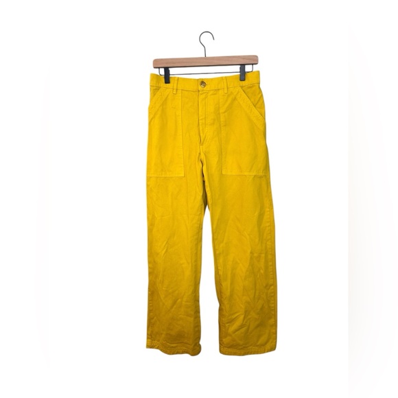 Big Bud Press Work Pants Yellow S - Picture 2 of 7